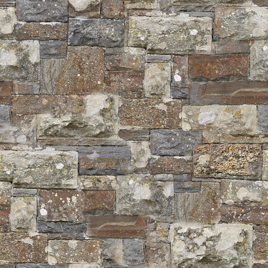 The finished, seamless tiling texture